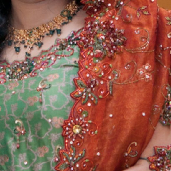 Bridal Lehnga, Blouse and Dopatta - Picture 5 of 10